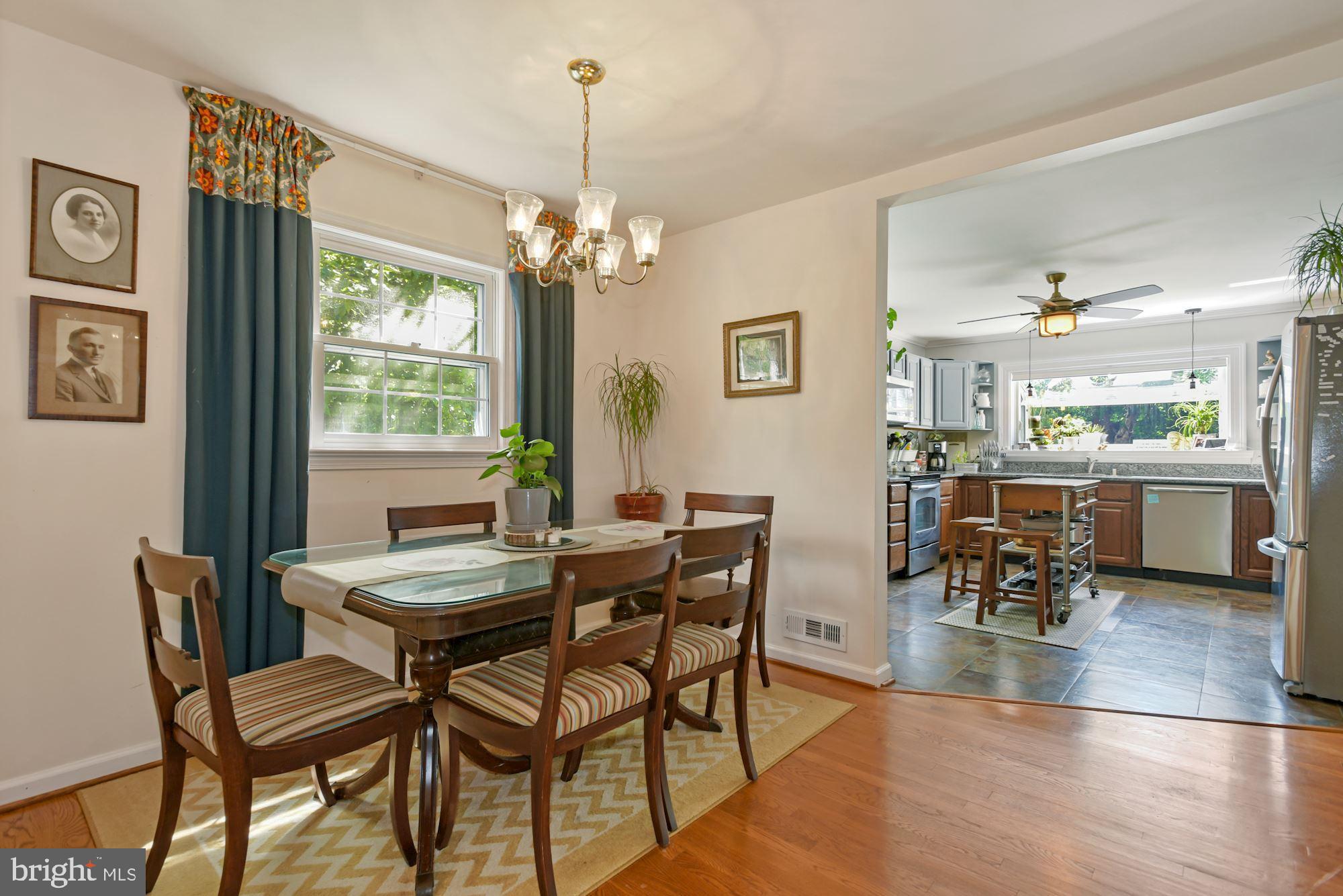 4112 Addison Road Fairfax, VA 22030 - Photo 30 of 51 Dining to Kitchen
