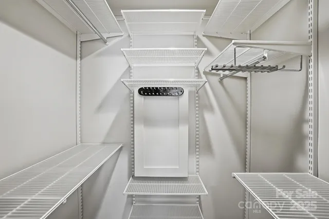 a view of walk in closet