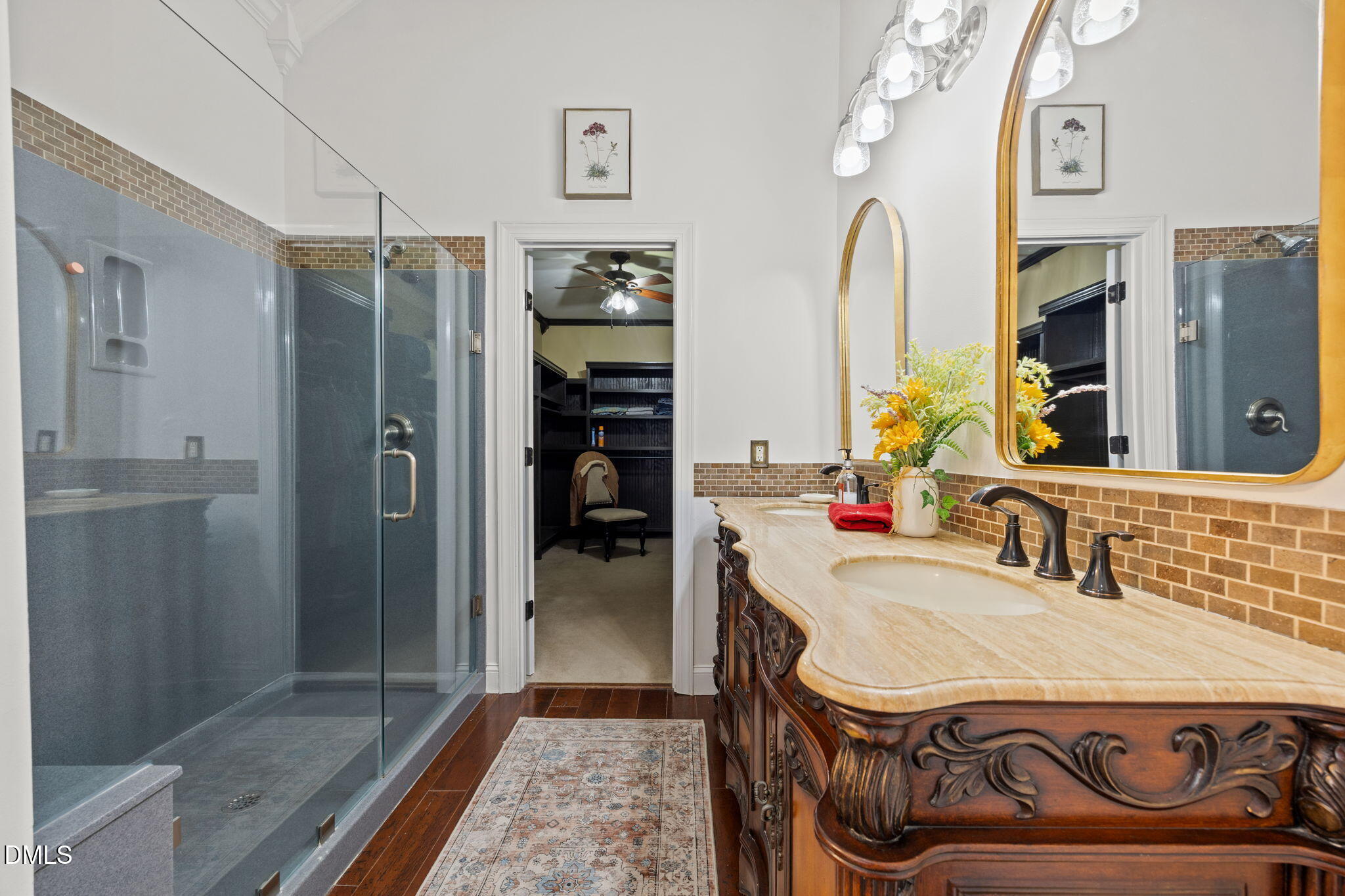 613 Will Lucas Road Linden, NC 28356 - Photo 41 of 98 a bathroom with a sink and a mirror