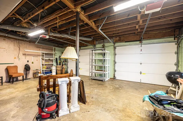 a view of a balcony with wooden fence and floor