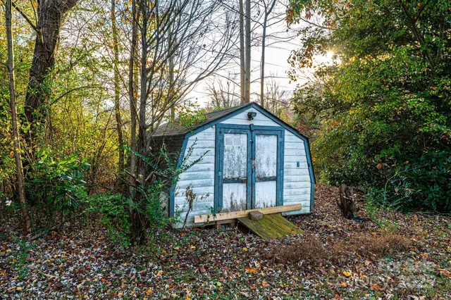 a view of outdoor space and swimming pool