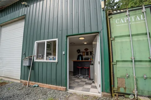 a view of car garage