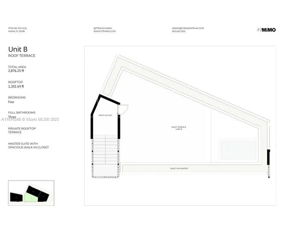 $3,163,875 | 7700 Northeast 5th Avenue, Unit B, Miami, FL 33138