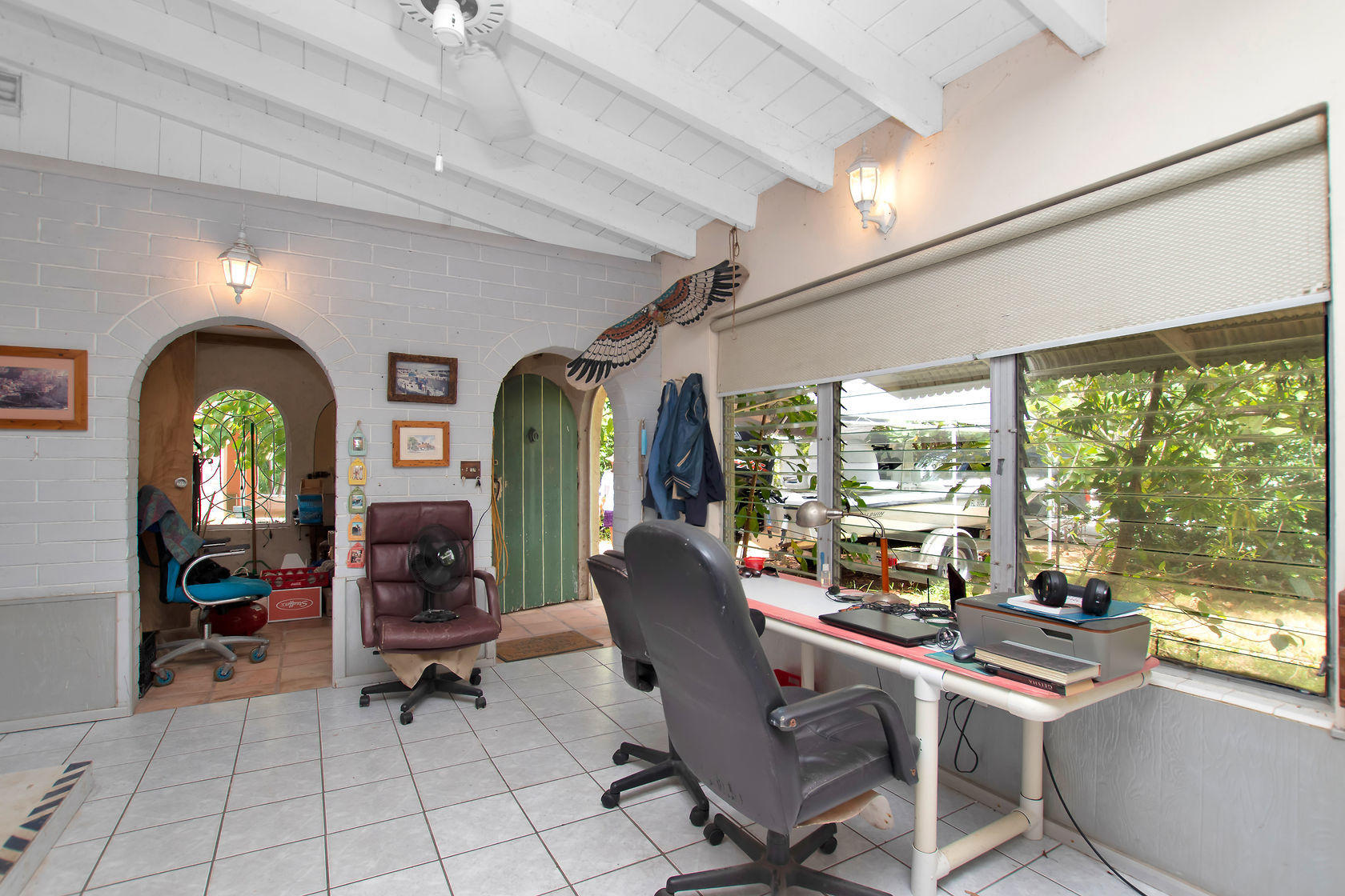 353 Sound Drive Key Largo, FL 33037 - Photo 8 of 28 a view of a livingroom with furniture window and outside view