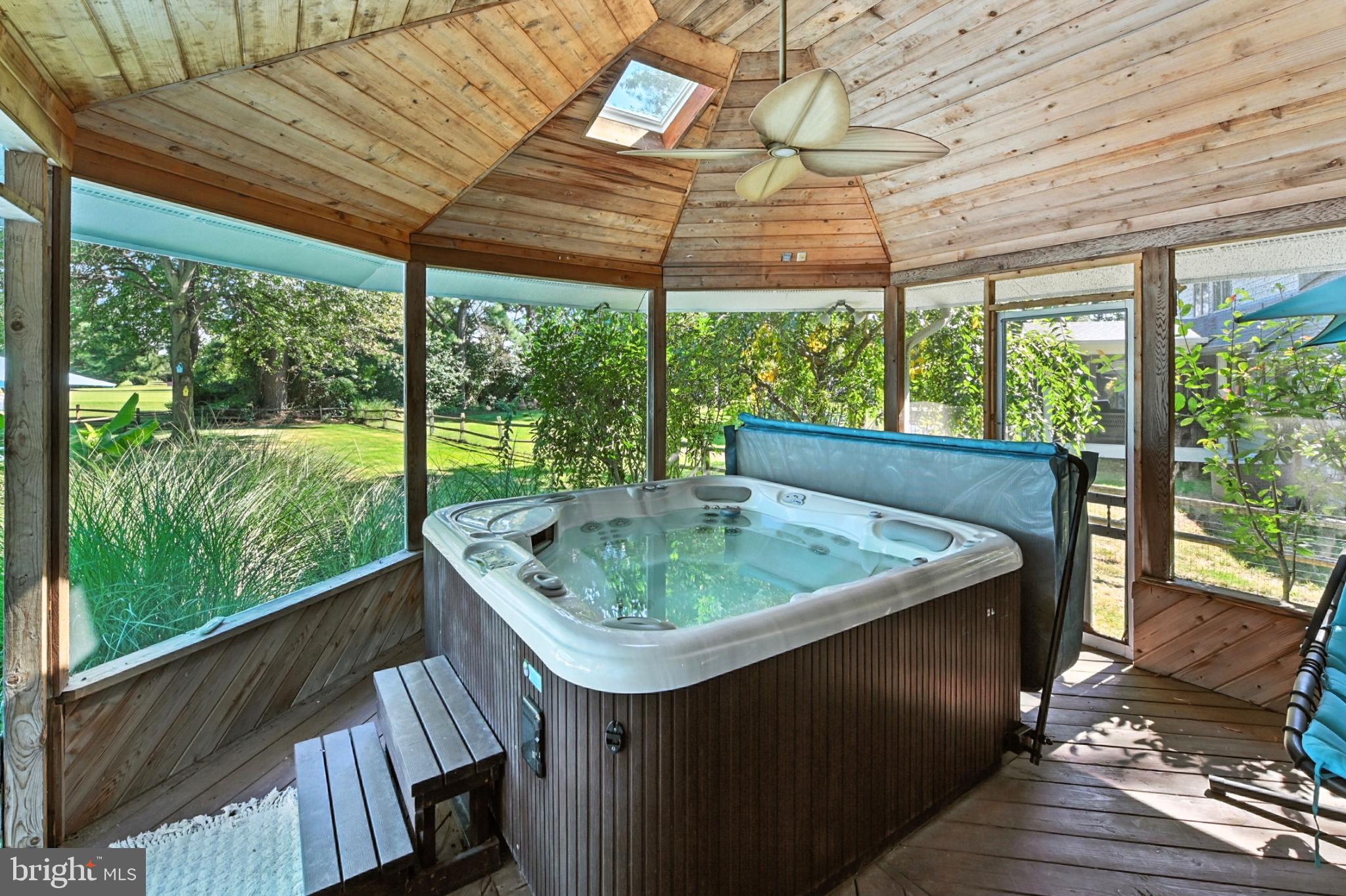 115 Queens Colony High Road Stevensville, MD 21666 - Photo 23 of 47 Hot tub off the primary bedroom.