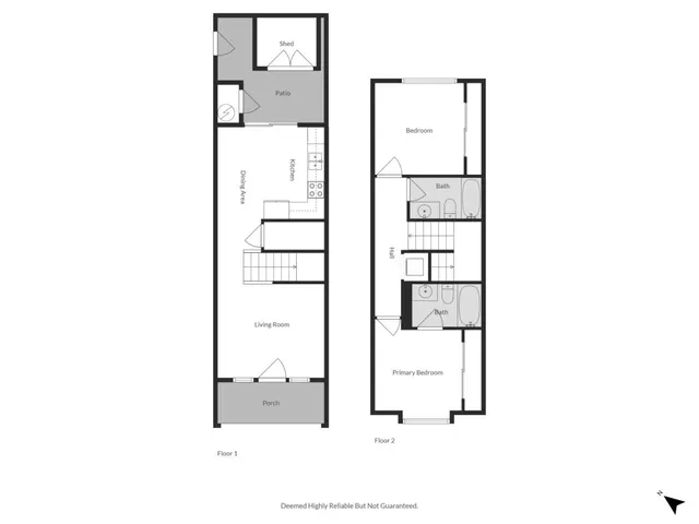 a picture of a bench in front of a door