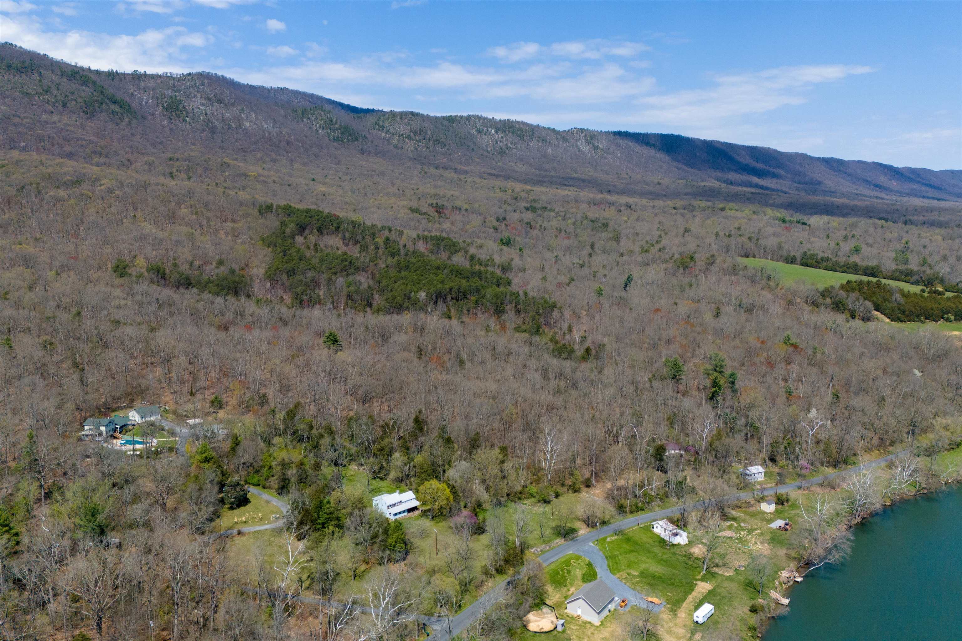 1476 Egypt Bend Road Luray, VA 22835 - Photo 63 of 74 a view of a lush green hillside and houses