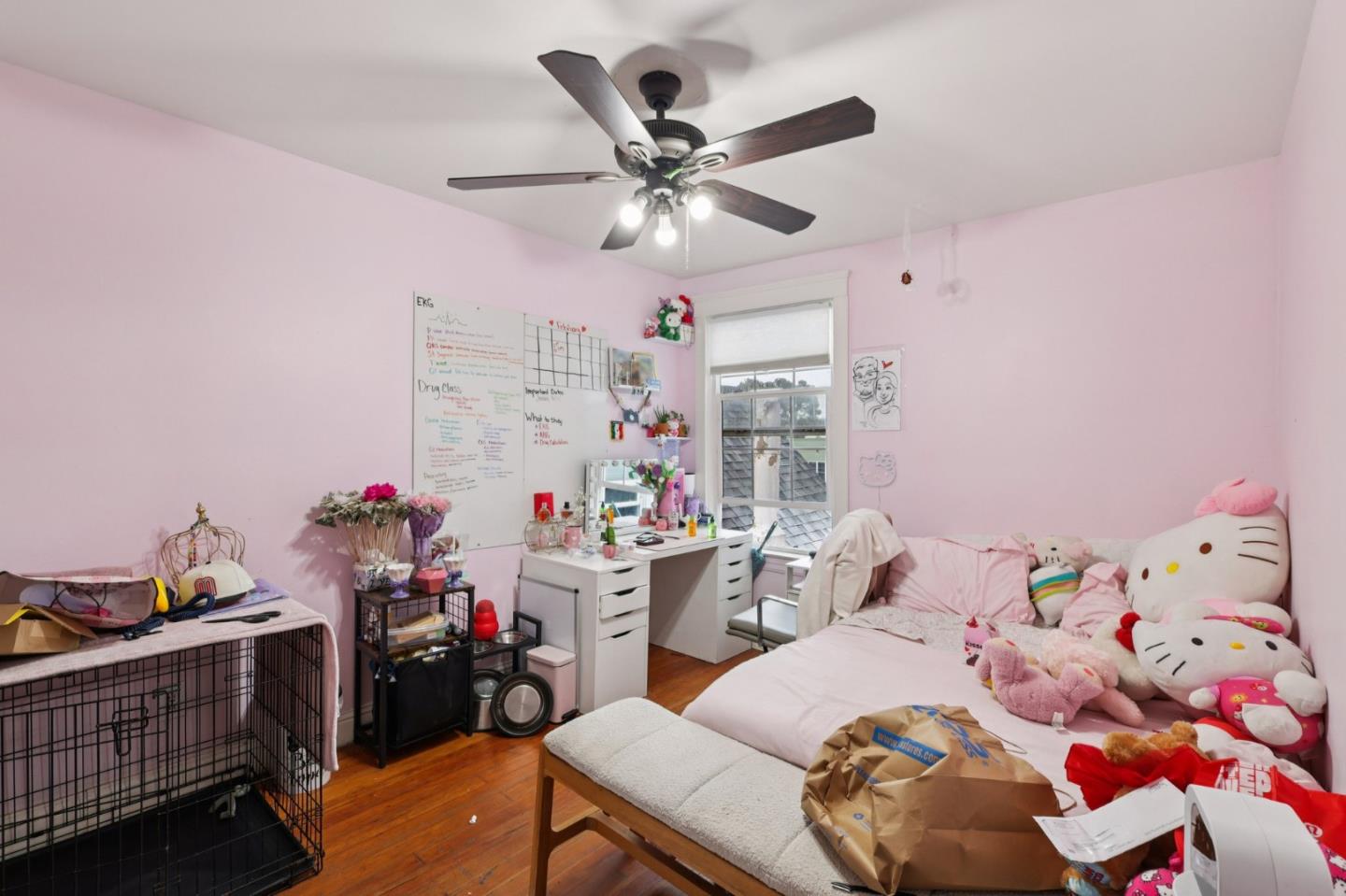 44 Patton Street San Francisco, CA 94110 - Photo 23 of 46 a bed room with a bed and a window