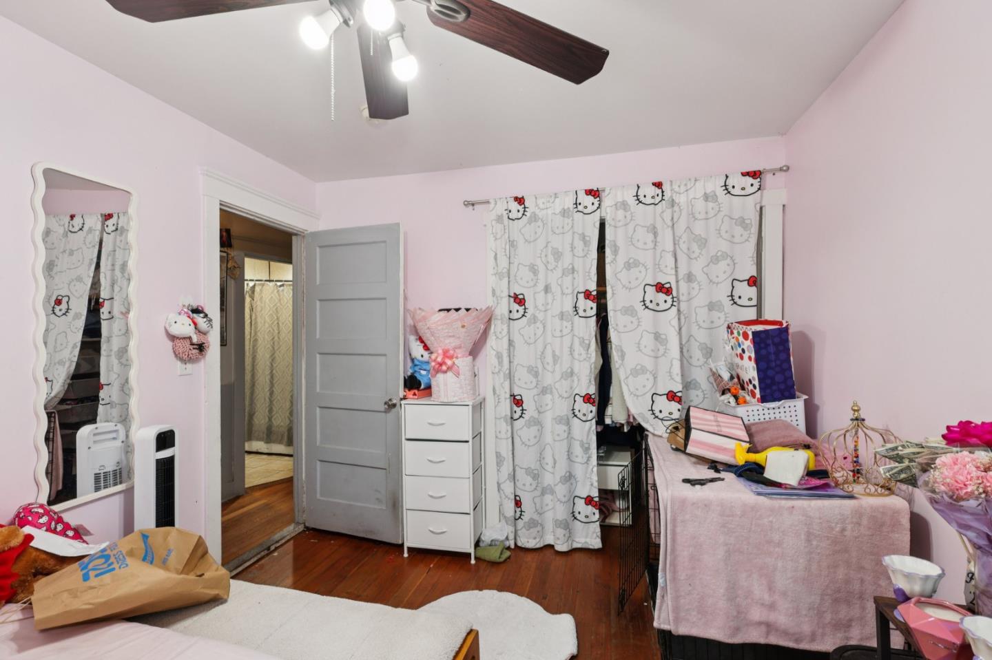 44 Patton Street San Francisco, CA 94110 - Photo 24 of 46 a bed room with a bed and a couch