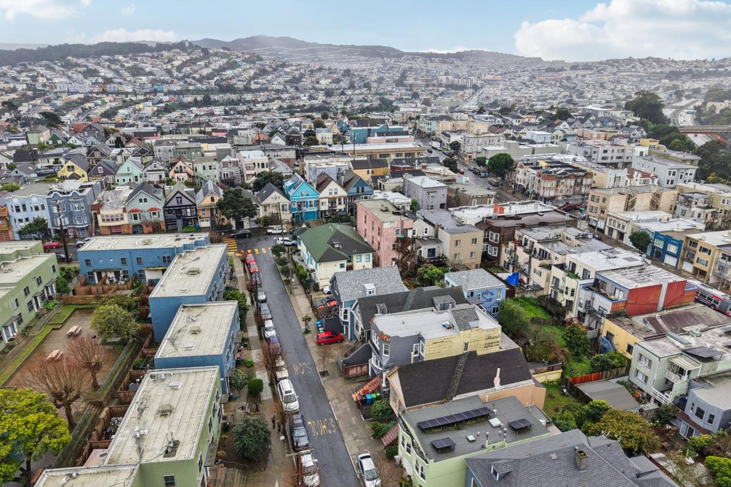 44 Patton Street San Francisco, CA 94110 - Photo 41 of 46 an aerial view of a city