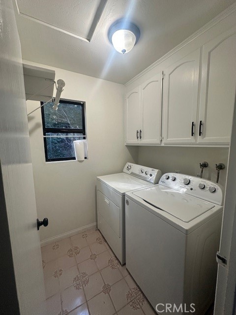 23867 Pioneer Camp Road Crestline, CA 92325 - Photo 11 of 16 a utility room with dryer and washer