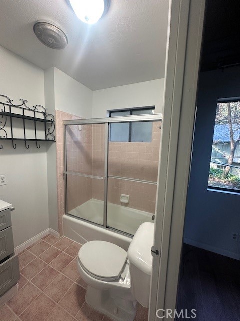 23867 Pioneer Camp Road Crestline, CA 92325 - Photo 14 of 16 a bathroom with a toilet and a shower