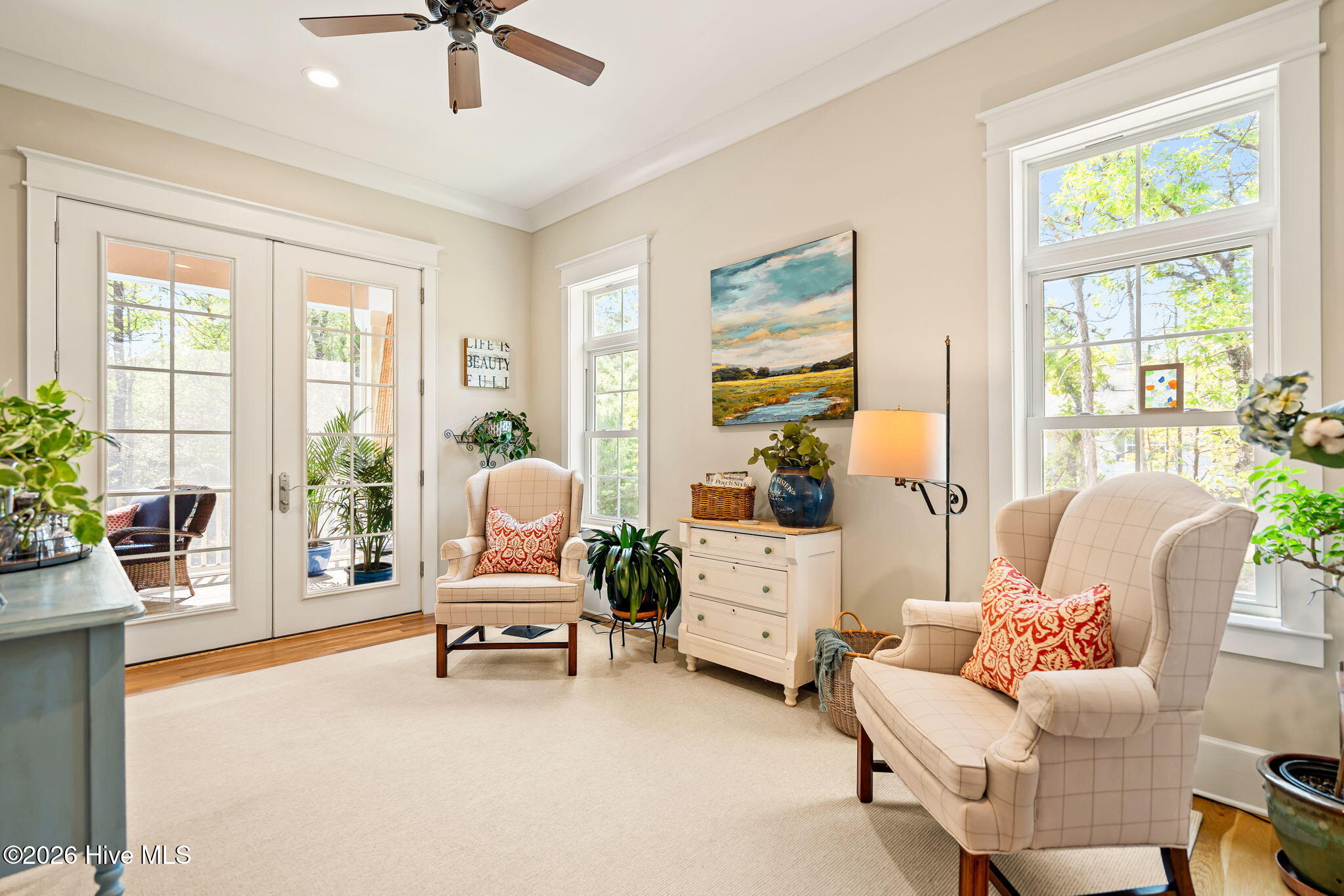 211 Whimbrel Way Hampstead, NC 28443 - Photo 30 of 99 French doors leading to covered porch offers great flow