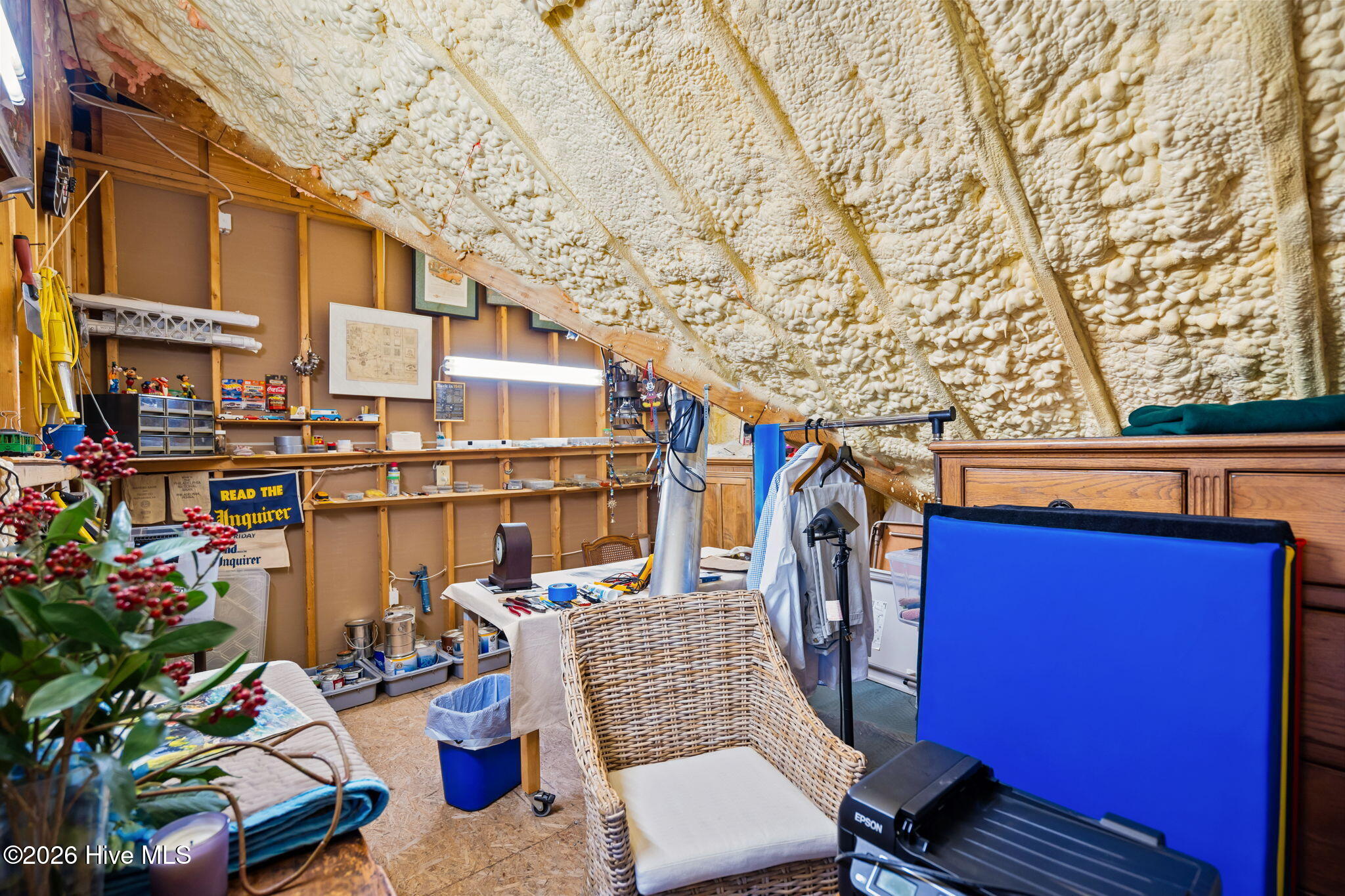 211 Whimbrel Way Hampstead, NC 28443 - Photo 70 of 99 Secret indoor workshop with spray foam insulation!