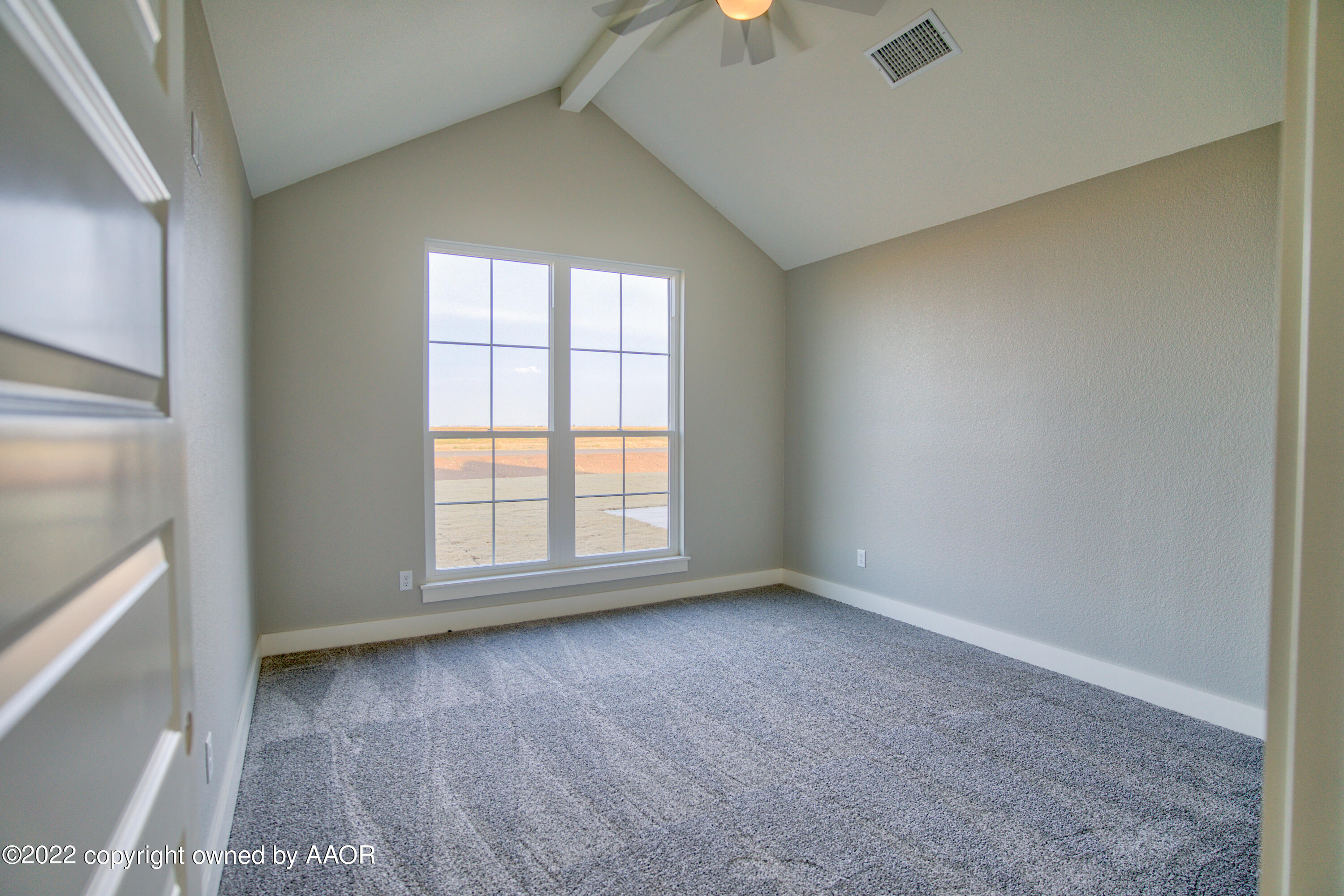 4200 Bobcat Springs Road Amarillo, TX 79119 - Photo 49 of 66 an empty room with wooden floor and windows