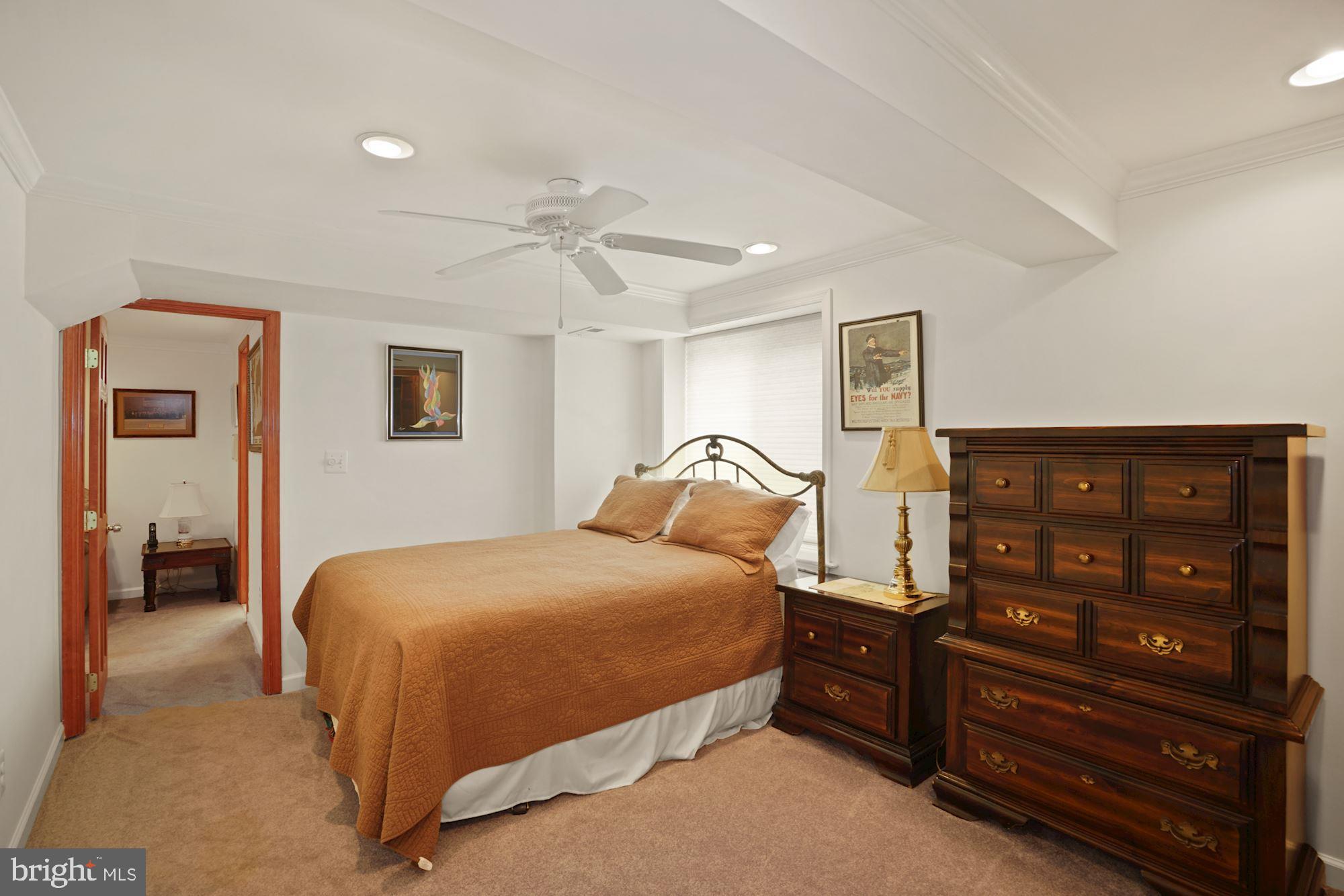9314 Winbourne Road Burke, VA 22015 - Photo 29 of 41 6th bedroom in basement with access to rec room
