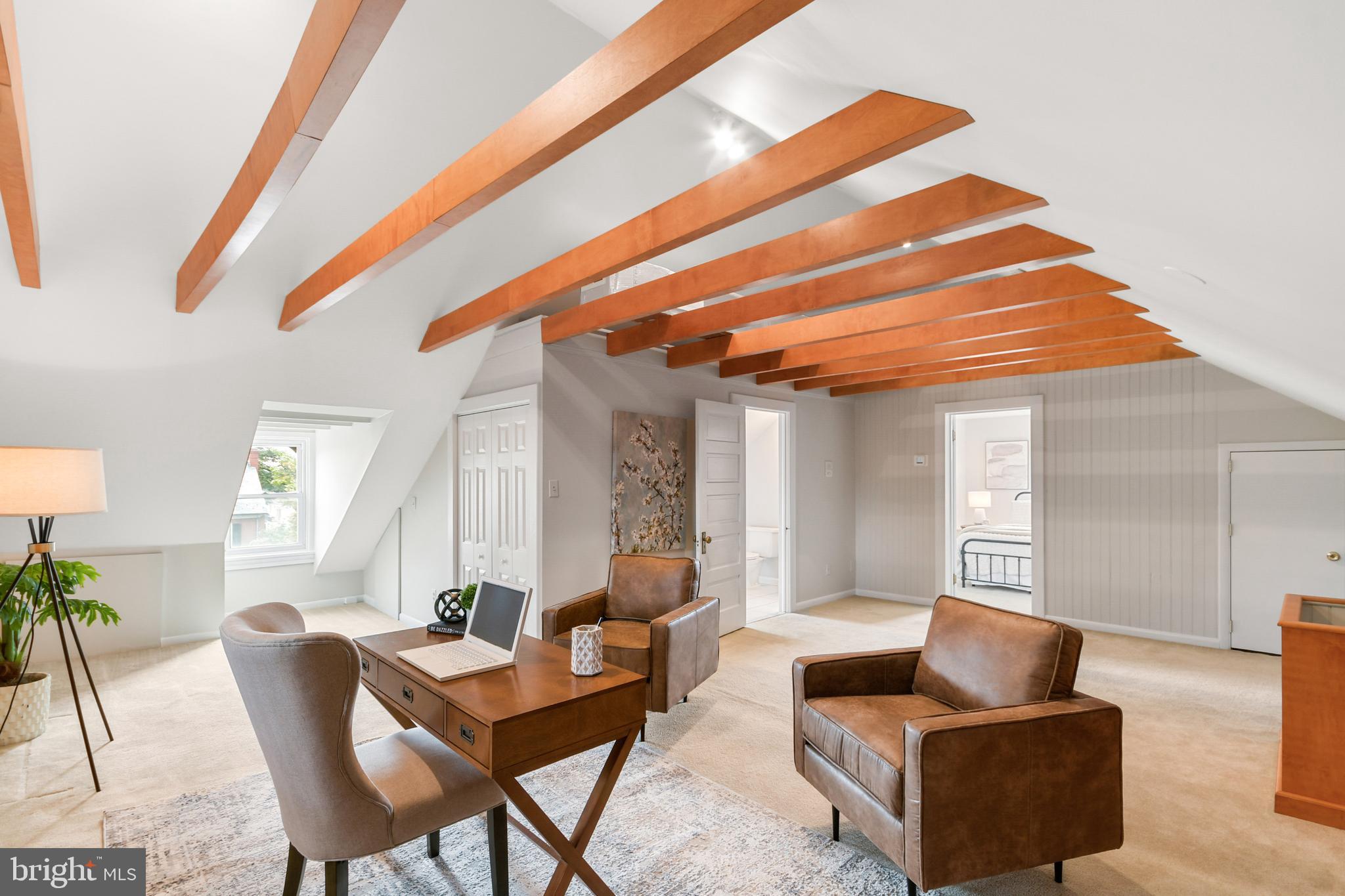 205 Upper College Terrace Frederick, MD 21701 - Photo 16 of 120 Super cool finished attic space...