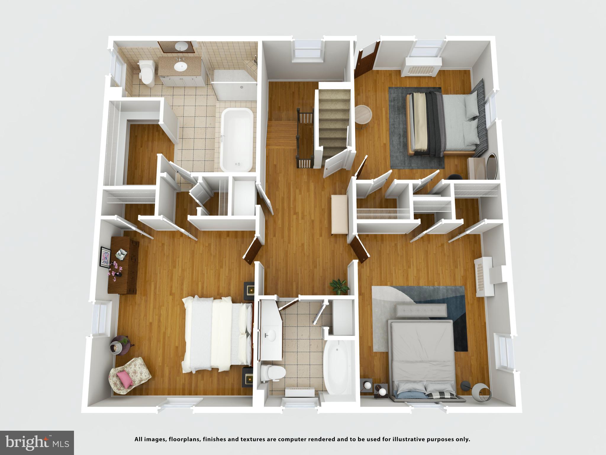 205 Upper College Terrace Frederick, MD 21701 - Photo 23 of 120 Bedroom level layout