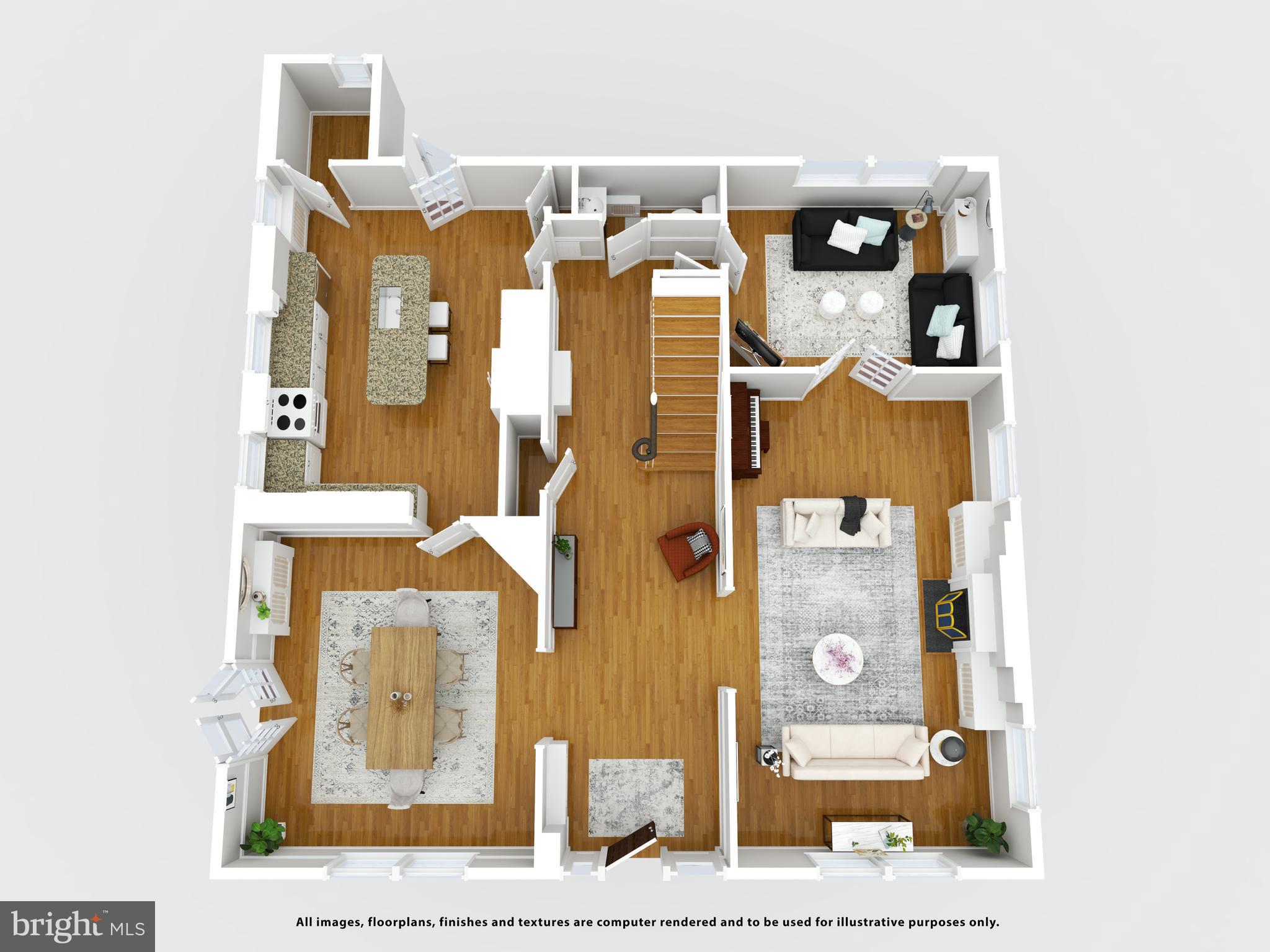 205 Upper College Terrace Frederick, MD 21701 - Photo 24 of 120 Main level layout