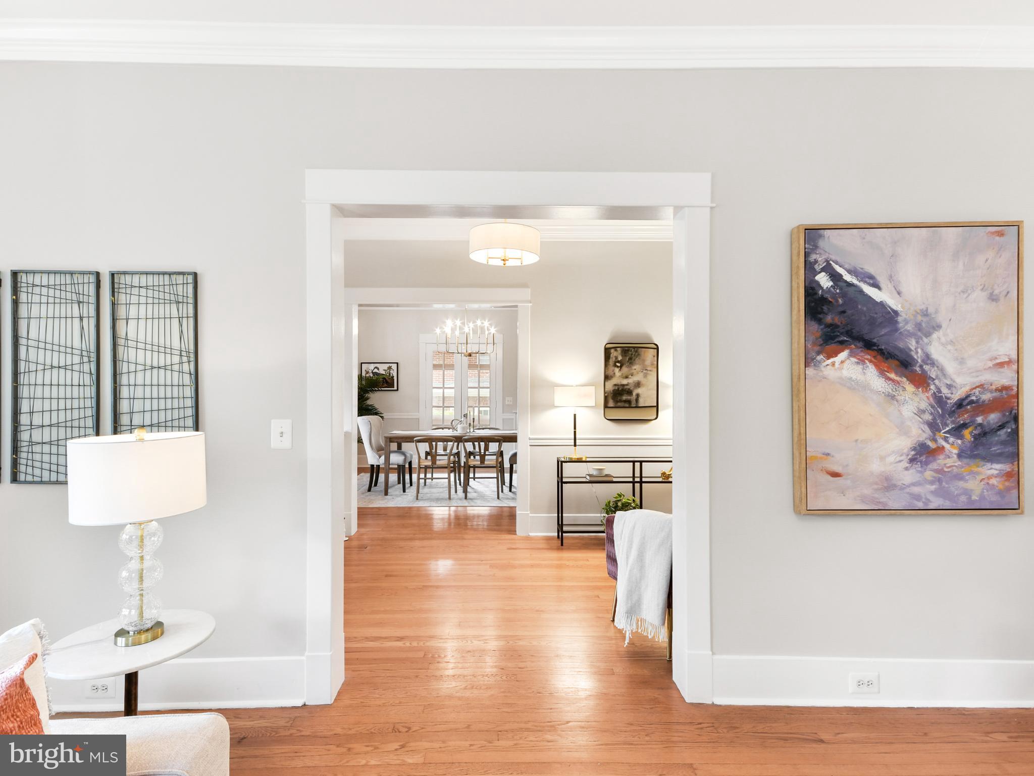205 Upper College Terrace Frederick, MD 21701 - Photo 39 of 120 View from family room to dining room