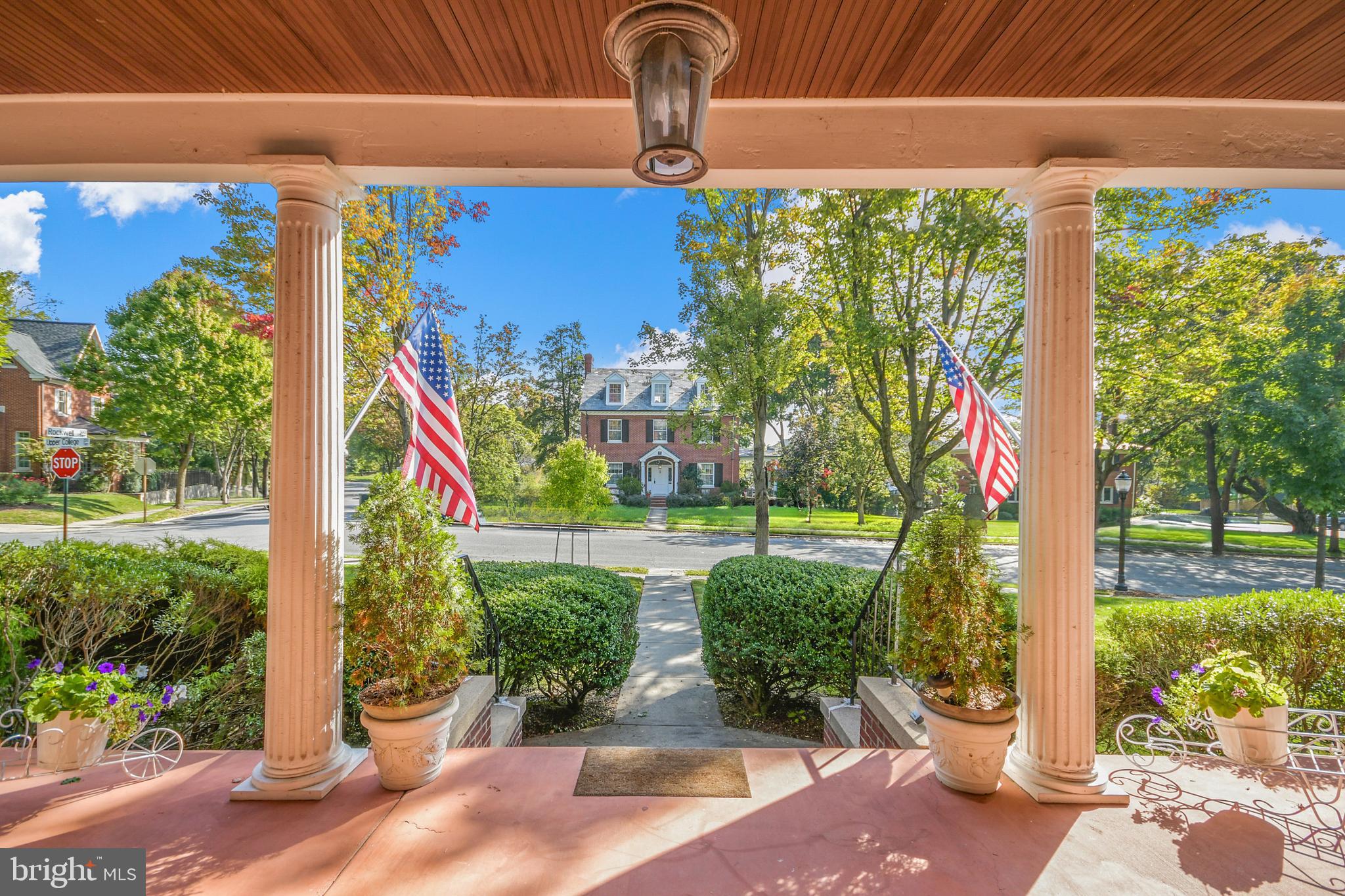 205 Upper College Terrace Frederick, MD 21701 - Photo 92 of 120 View from front porch