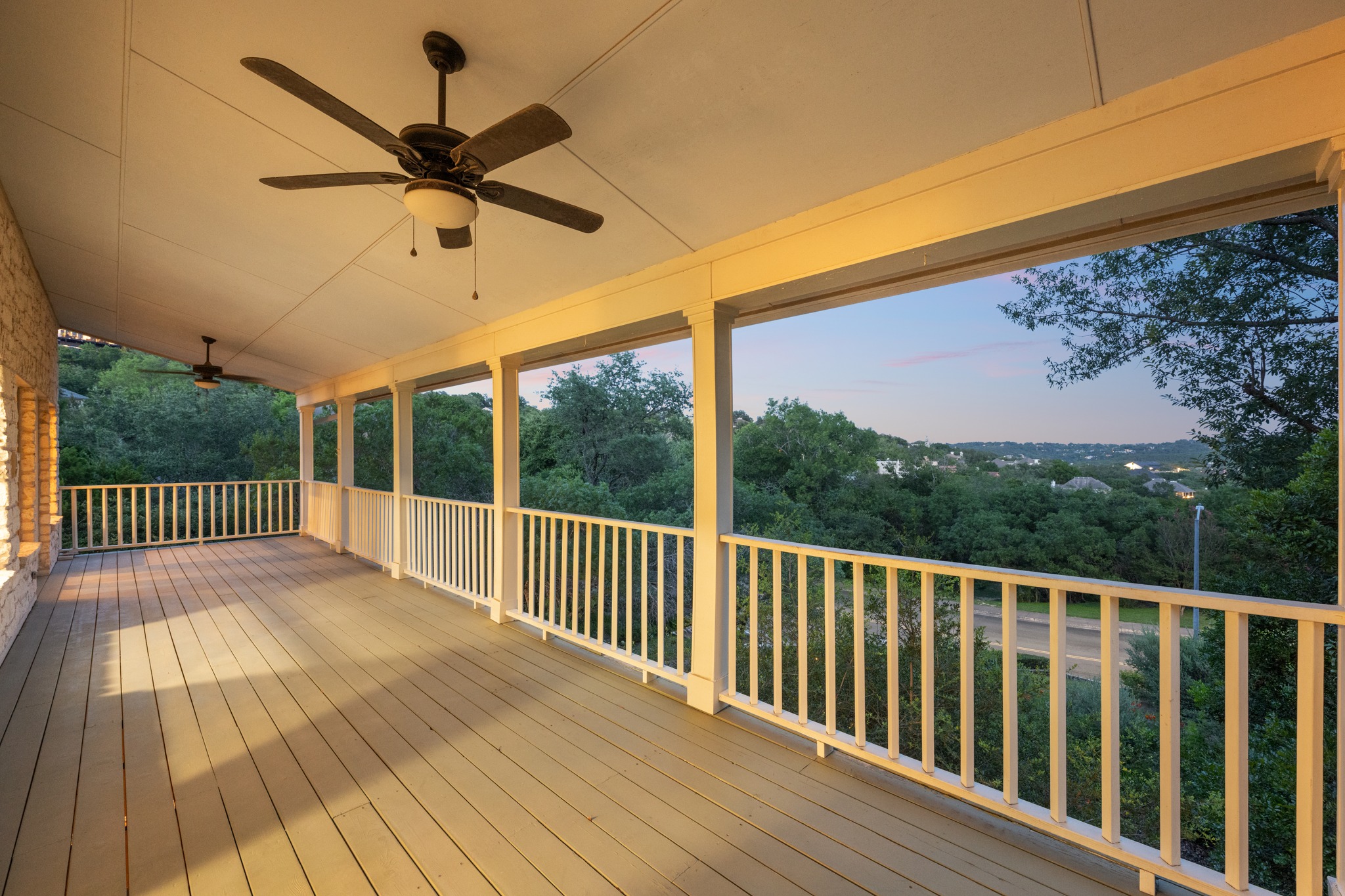 6004 Mt Bonnell Road Austin, TX 78731 - Photo 19 of 24 a view of a roof deck