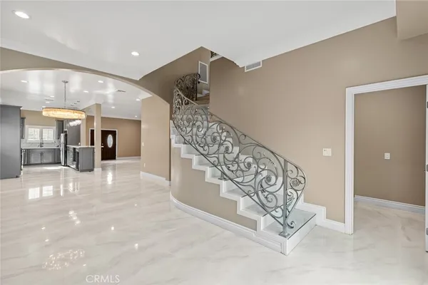a view of entryway and hall