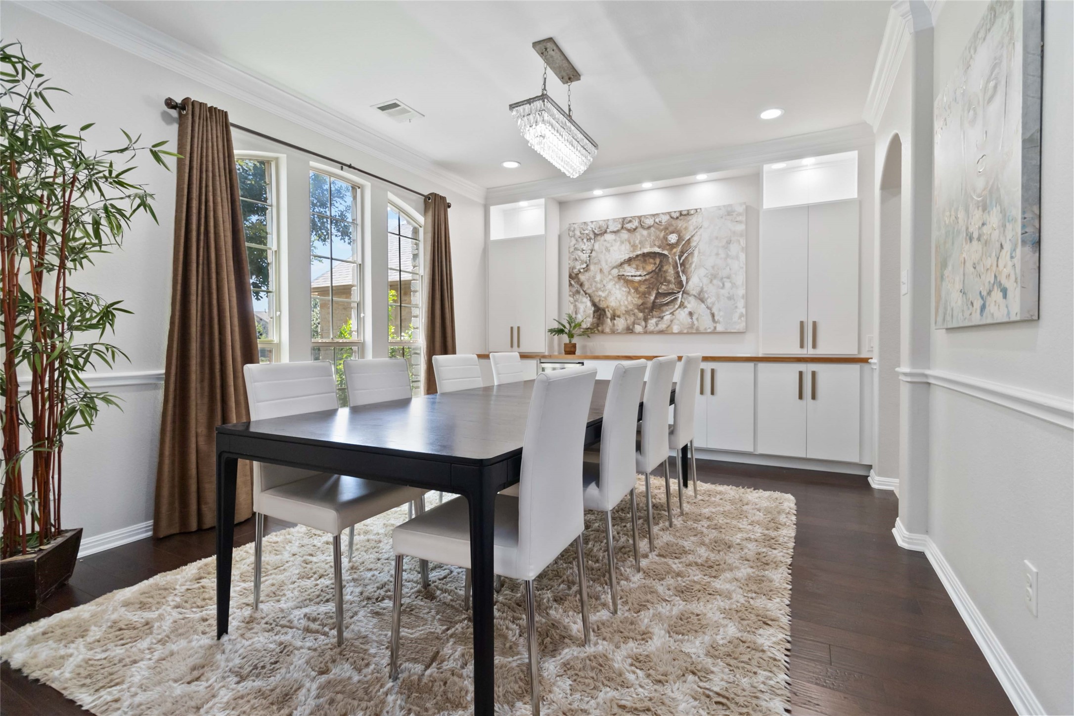 8032 Via Verde Drive Austin, TX 78739 - Photo 4 of 37 a view of a dining room with furniture