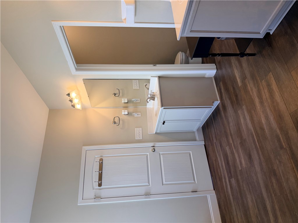 203 Legacy Lane Liberty, SC 29657 - Photo 20 of 47 This functional bathroom features a single vanity, complementing the practical and durable flooring.