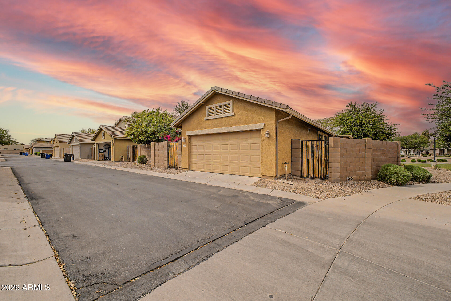 2868 South Anderson Lane Gilbert, AZ 85295 - Photo 32 of 59 a house view with a outdoor space