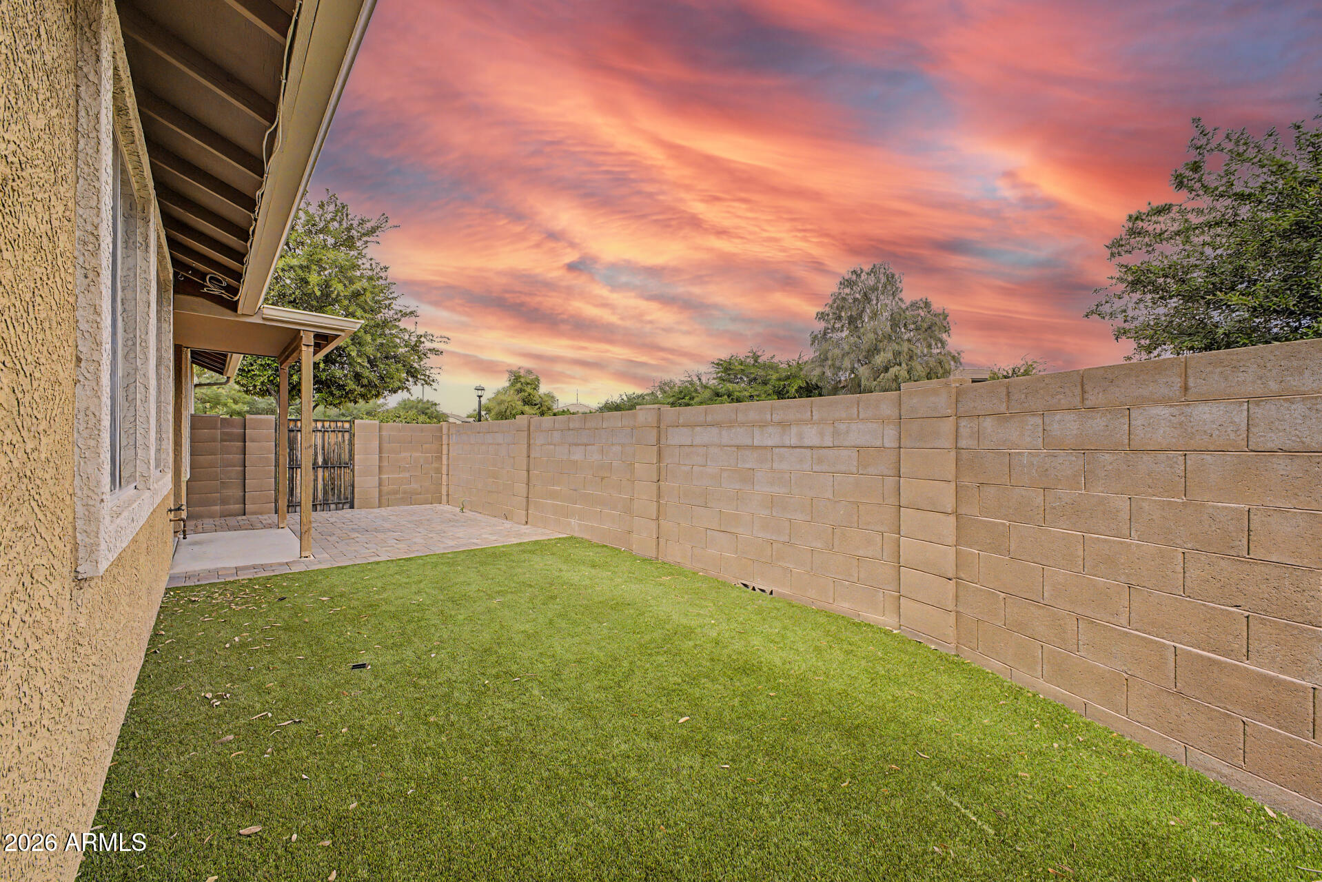 2868 South Anderson Lane Gilbert, AZ 85295 - Photo 34 of 59 a view of a backyard