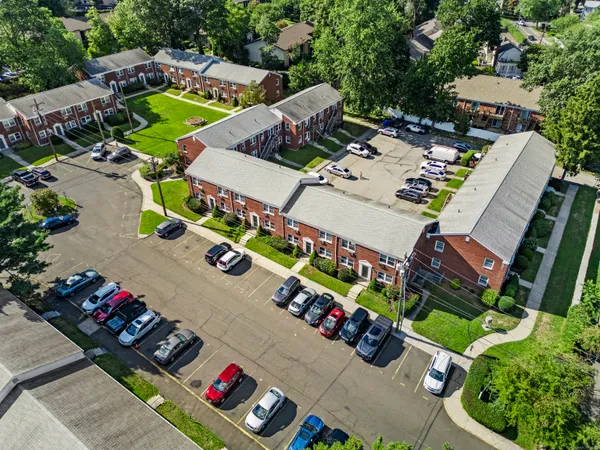 an aerial view of a