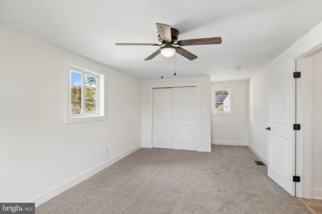 a view of empty room