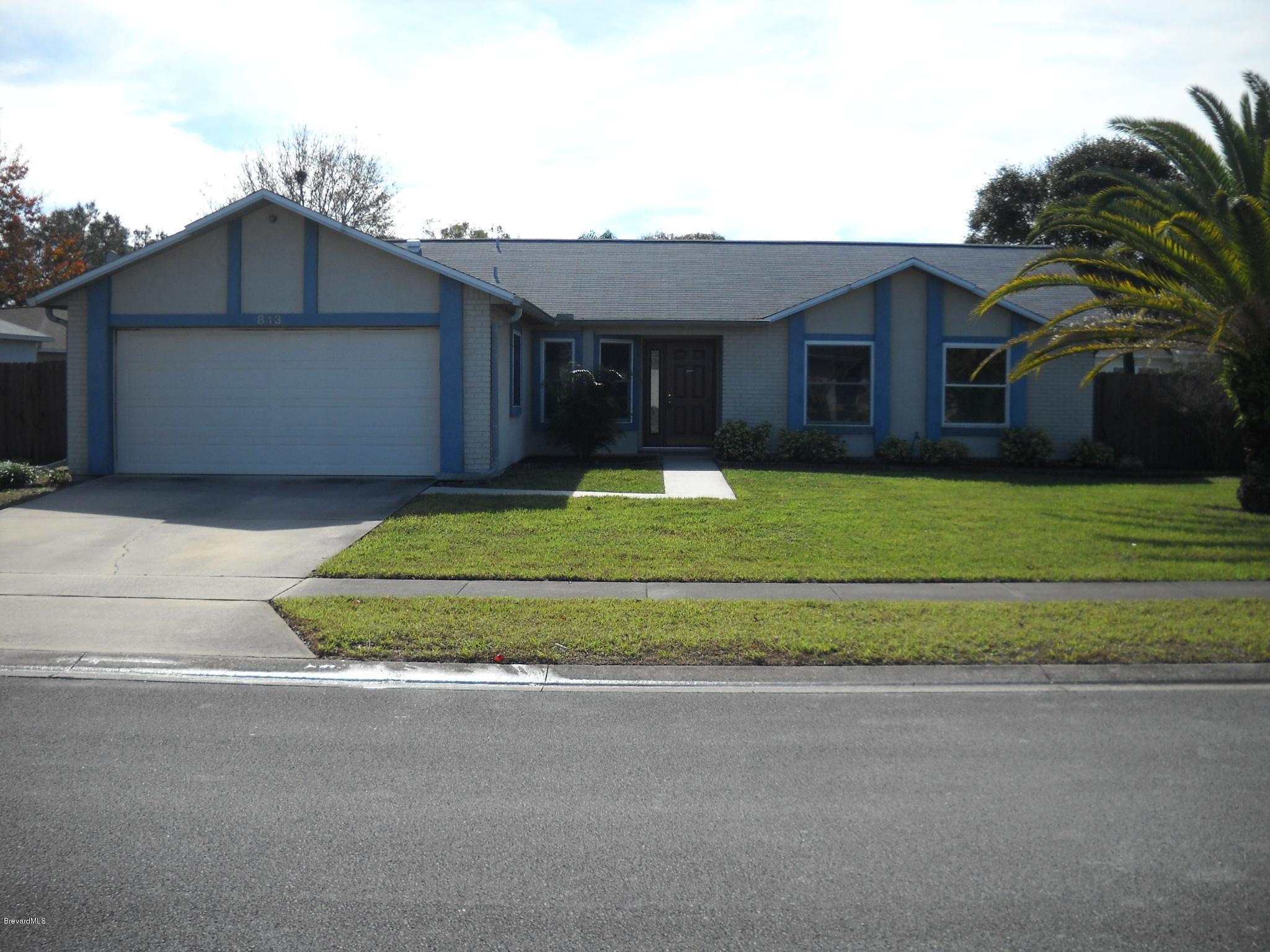 813 Gardener Road Rockledge, FL 32955 - Photo 1 of 21 Front exterior view
