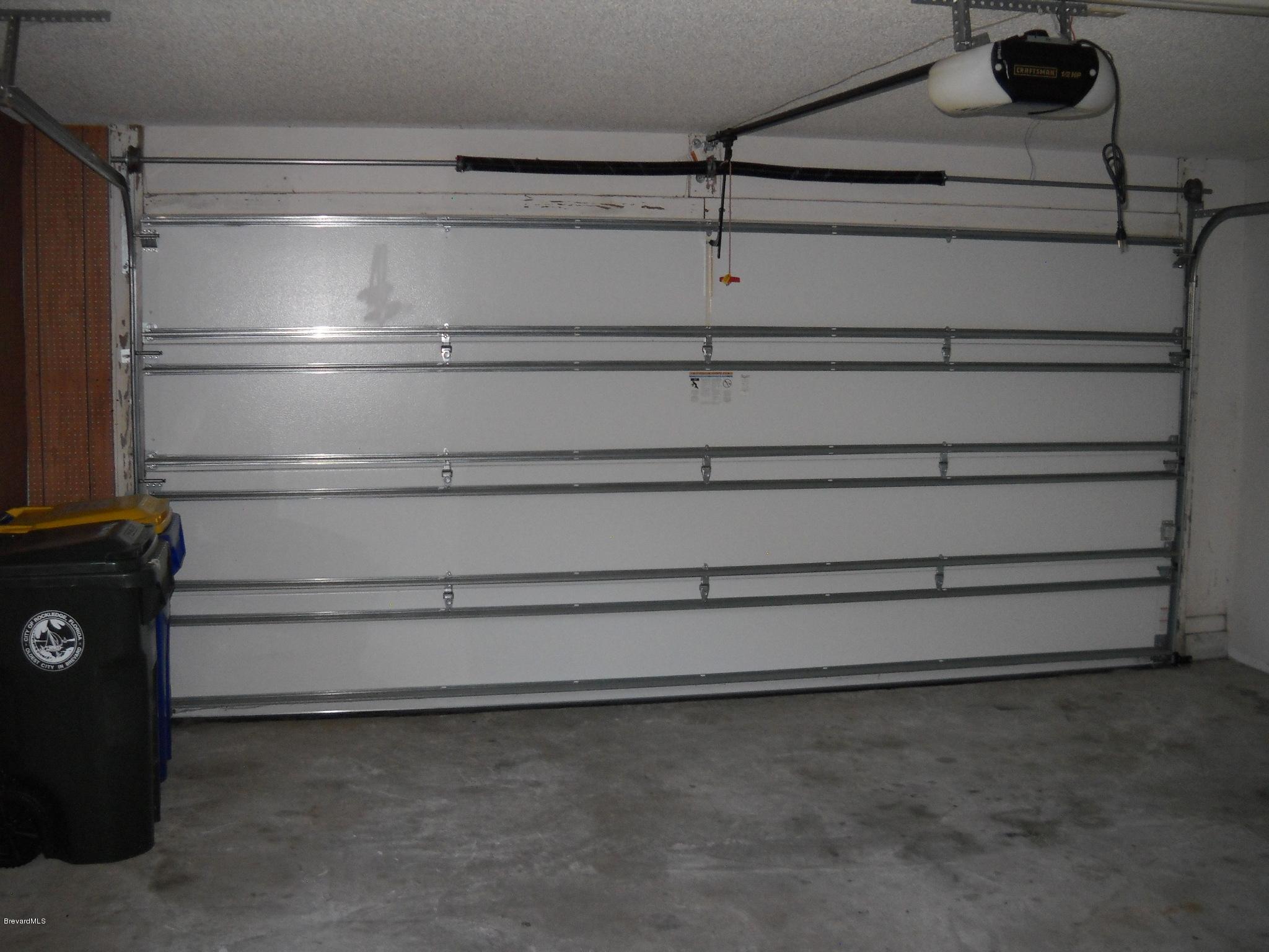 813 Gardener Road Rockledge, FL 32955 - Photo 17 of 21 Two car garage view