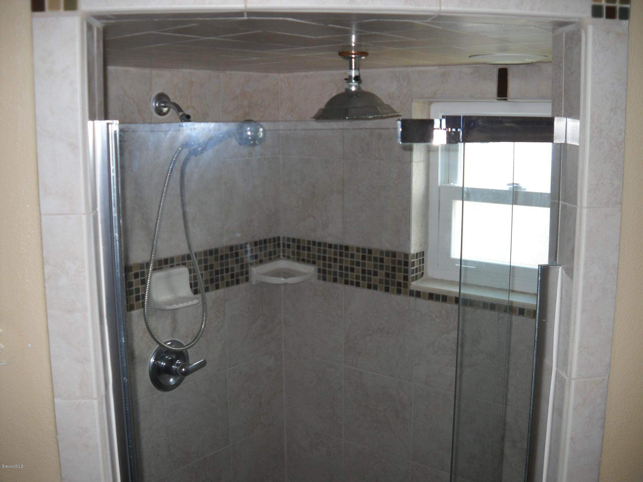 813 Gardener Road Rockledge, FL 32955 - Photo 10 of 21 Master bath shower view