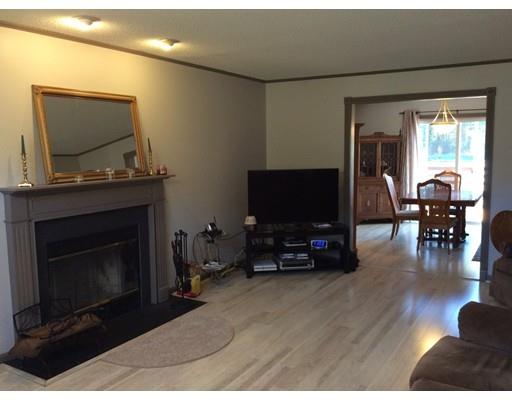 11 St Clair Road Brimfield, MA 01010 - Photo 8 of 29 a living room with furniture a flat screen tv and a fireplace