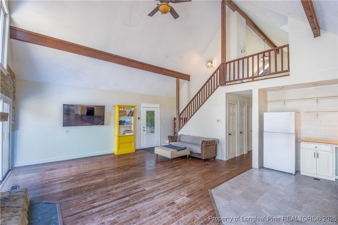 2135 Turnpike Road Raeford, NC 28376 - Photo 22 of 48 a view of an entryway with wooden floor