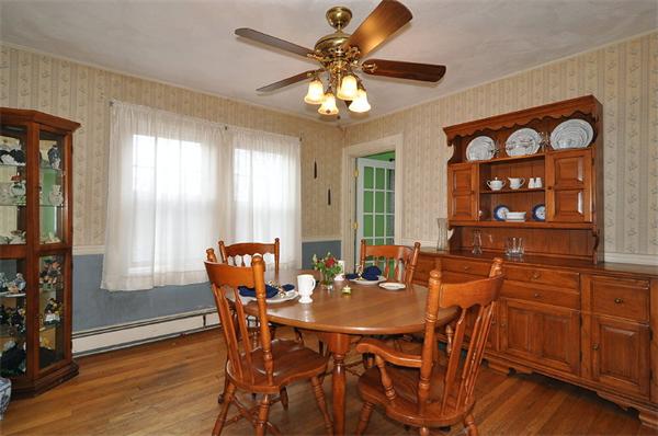 24 Overlook Road Arlington, MA 02474 - Photo 5 of 18 a view of a dining room with furniture window and wooden floor