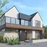 a view of a house with a yard and plants