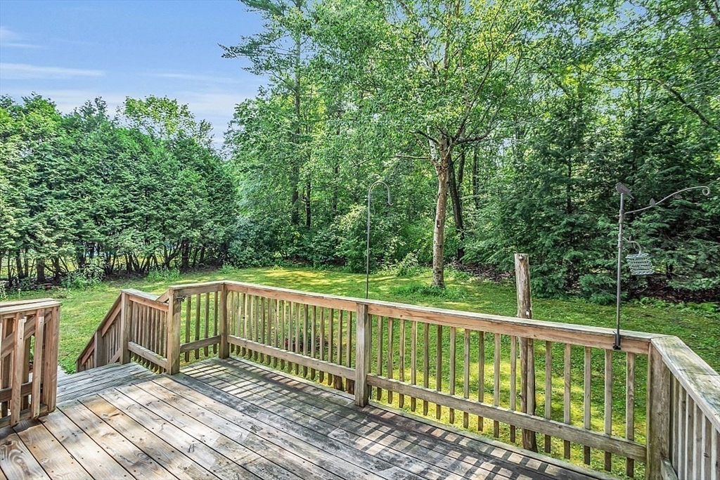 918 New Sherborn Road Athol, MA 01331 - Photo 39 of 41 a view of a wooden deck with a large trees
