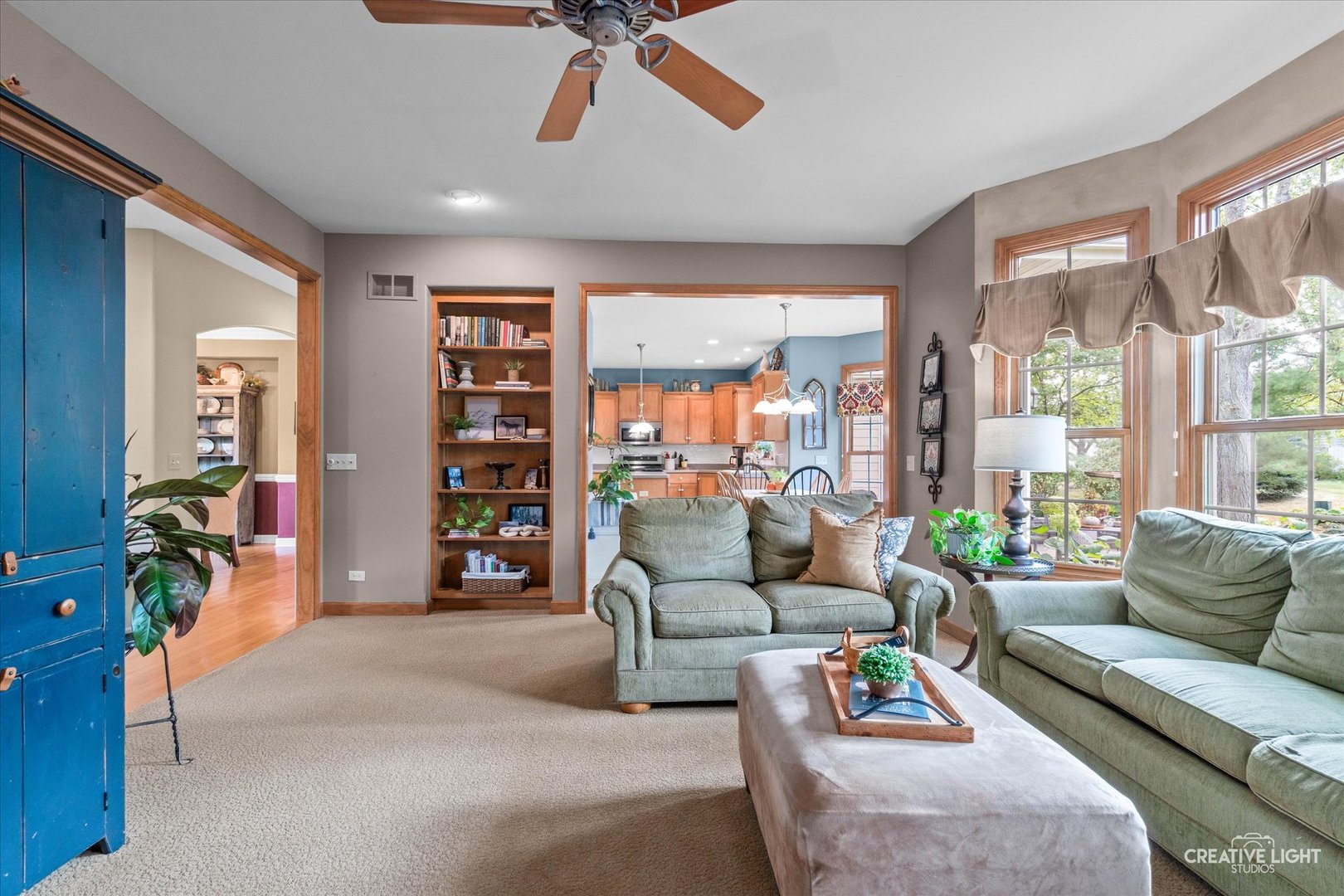 611 Pine Street Sugar Grove, IL 60554 - Photo 11 of 61 a living room with furniture and a large window