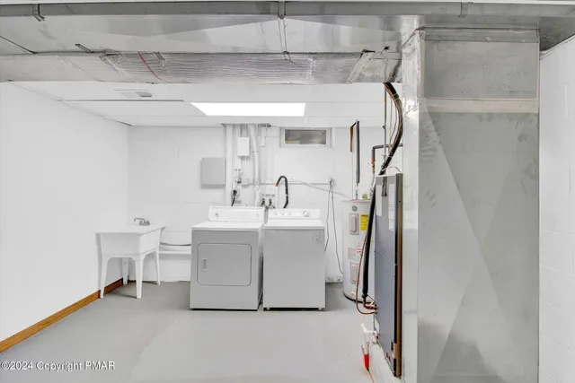 a view of backyard with green space