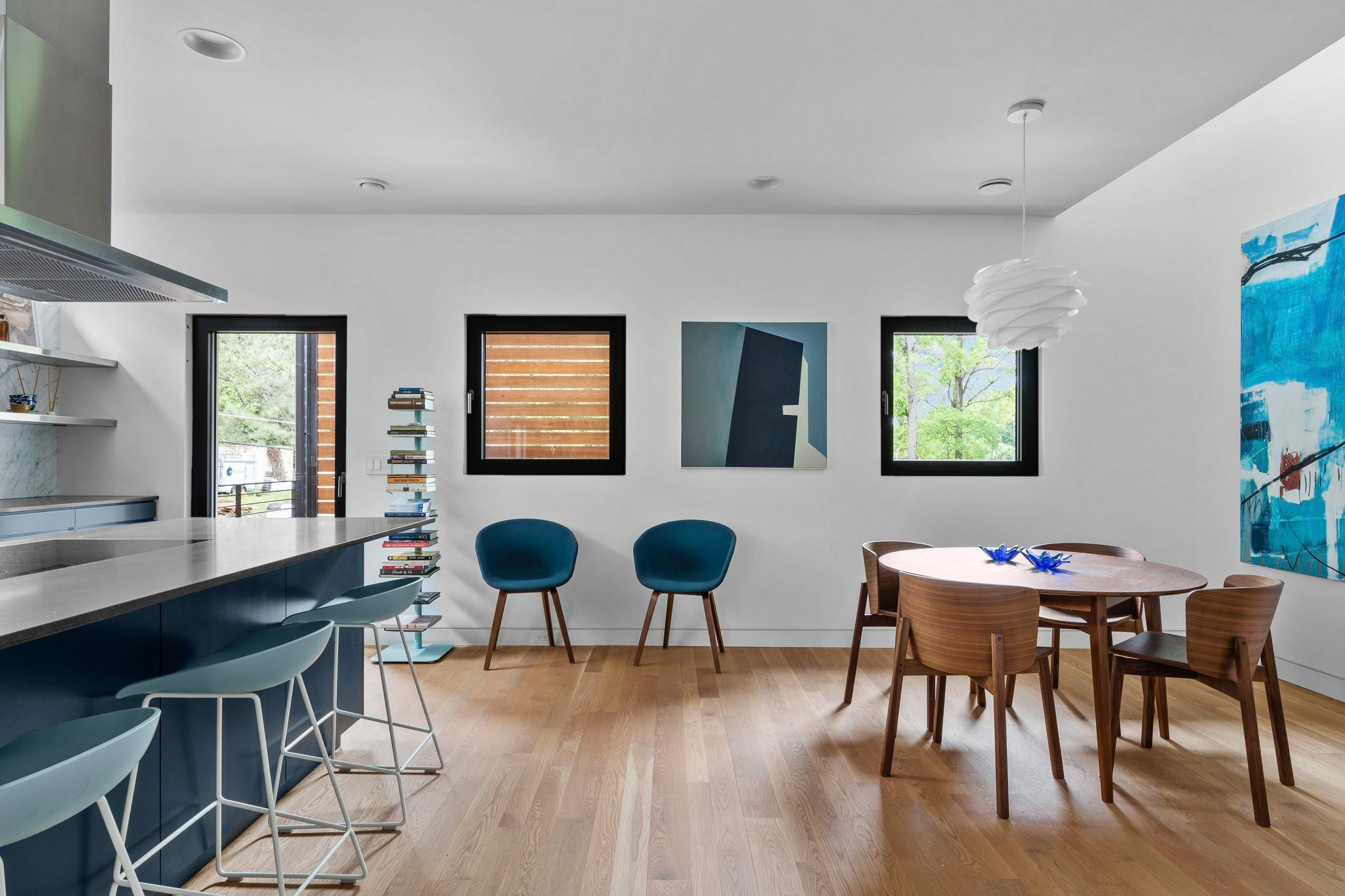 920 Tower Street Raleigh, NC 27607 - Photo 19 of 54 a dining room with furniture and wooden floor