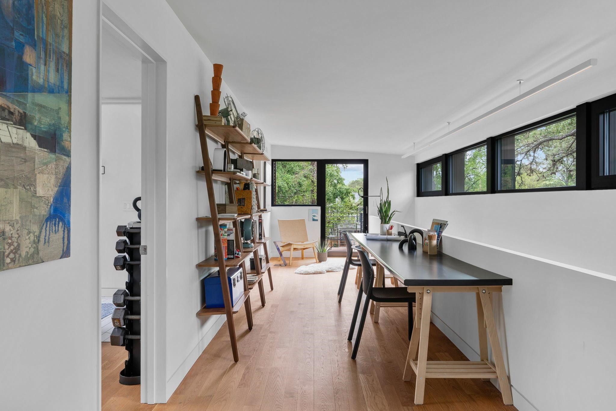 920 Tower Street Raleigh, NC 27607 - Photo 22 of 54 a view of a livingroom with furniture and workspace