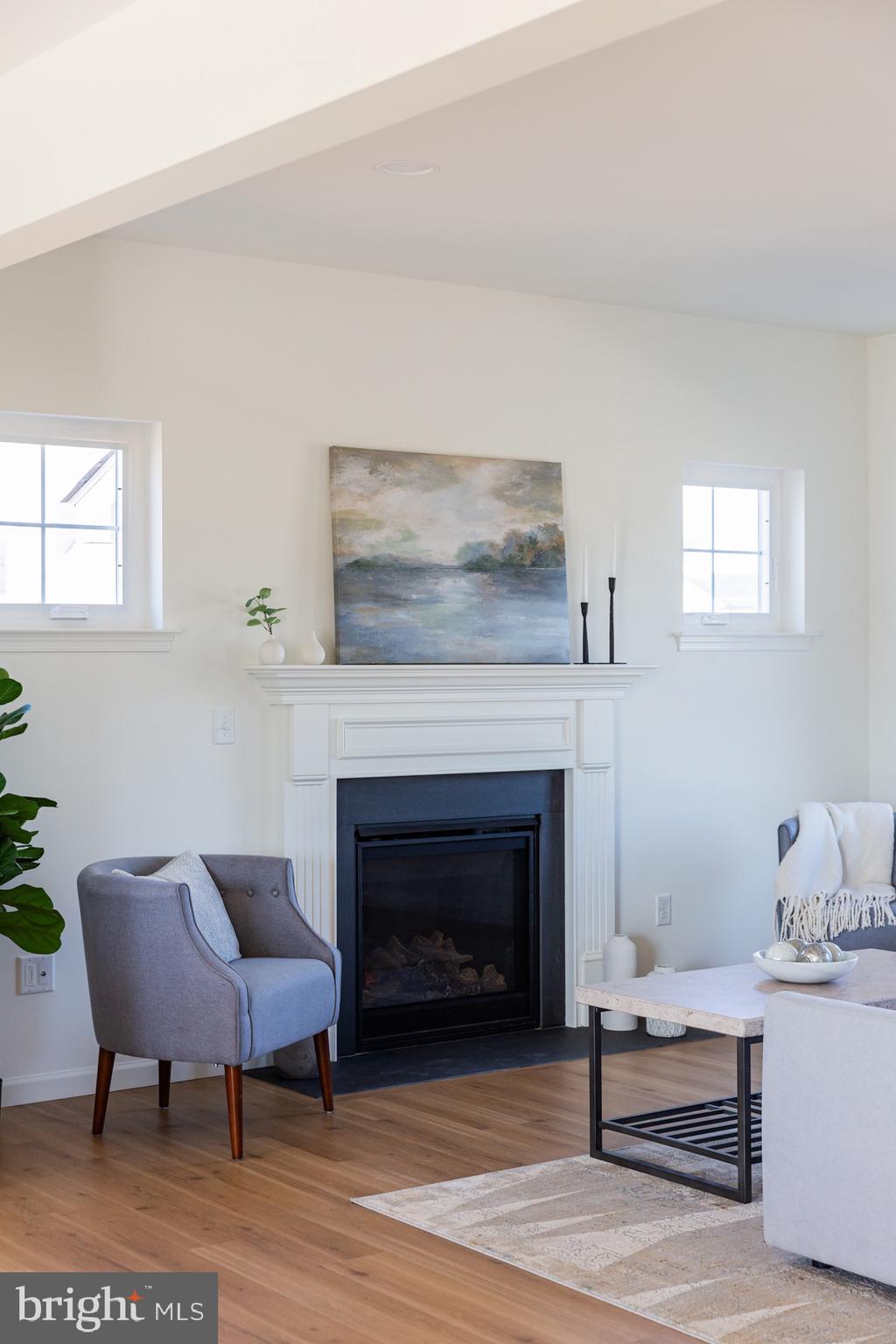 306 Wickmere Street, Unit 68 Oxford, PA 19363 - Photo 12 of 40 a living room with furniture and a fireplace