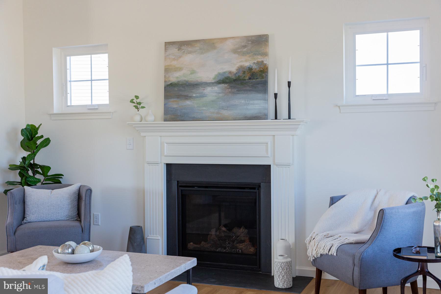 306 Wickmere Street, Unit 68 Oxford, PA 19363 - Photo 13 of 40 a living room with furniture and a fireplace