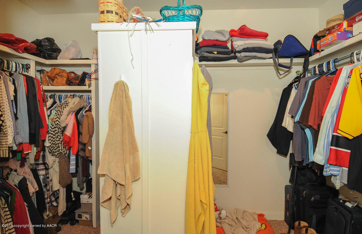 9310 Rj Drive Amarillo, TX 79119 - Photo 26 of 70 MASTER CLOSET VIEW 1