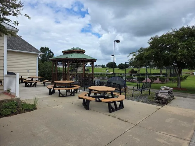 a view of outdoor space with patio