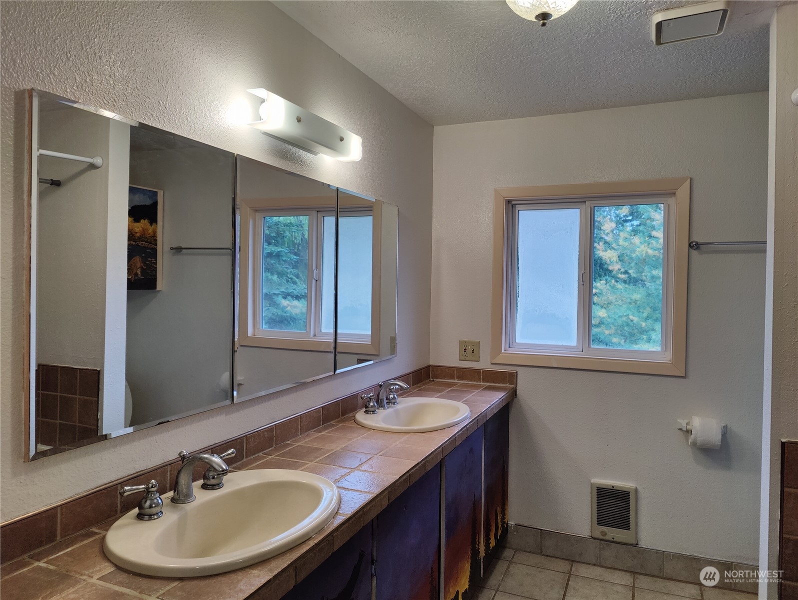 126 Reinseth Road Winlock, WA 98596 - Photo 20 of 33 a bathroom with a sink and a mirror